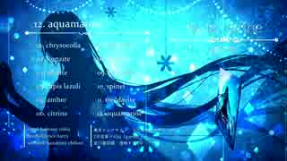 【C95】aquamarine / garnet【クロスフェード】