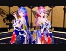 【Ray MMD】淋しい熱帯魚 Tda式改変 初音ミク 巡音ルカ Japanese Kimono