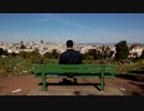 Man Sitting On a Bench　28歳　イケメン　サラリーマン　素人