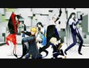 【MMD刀剣乱舞】エンヴィキャットウォーク【といち刀＊ホノジロ刀】