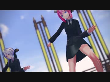 【MMD】GLIDE【OL風ルカ、ハク】