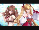 【MMD】花京院ちえり×金剛いろはで『スイートマジック』【アイドル部】