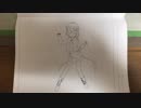 【自作MMD】サイバーサンダーサイダーで手描きっぽく作ってみた【Blender】
