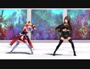 【MMD】猫乃木もちと八重沢なとりでエンゼルフィッシュ【もち米】