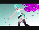 【MMD】 Tdaシスターズ 背中見せデフォ服の初音ミクで　前前前世