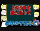2018年を振り返って&来年の予定【ゆっくり実況♯151】