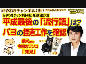 パヨの捏造工作を確認する平成最後の「流行語」｜みやわきチャンネル（仮）#319Restart175