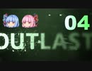 おねえちゃんは河内弁～OUTLAST～その04【琴葉姉妹実況プレイ】