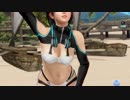 DoAX Venus Vacation :: Nagisa Gravure Panel (Rubber Black SSR) with lotions