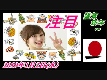 1-A 桜井誠、オレンジラジオ謹賀新年 ～菜々子の独り言　2019年1月2日(水）