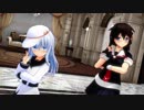 【MMD艦これ】Верныйと時雨で「恋ダンス」