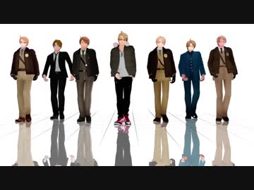 【APヘタリアMMD】｢U.S.A.｣踊ったんだぞ！（[∂]ω[∂]）