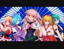 【アイドル部MMD】イオもちめめごんすずで一騎当千【.LIVE】
