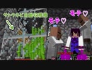 サトウキビ自動回収機造ったら村人にモテた件について　Daisukeのマイクラ実況　part18