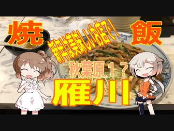 ＯＮＥと、ささらで「雁川（がんせん）」の炒飯のレビュー！