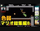 【スーパーマリオブラザーズ】色弱が行く！スーパーマリオ総集編その8【感度５億】