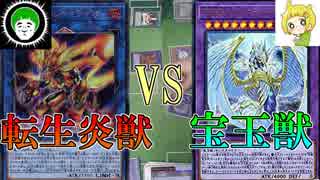 【遊戯王】サラマングレイトVS宝玉獣【愛の戦士VSとりっぴぃ】