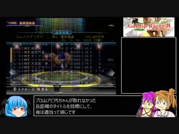 【ギャロップレーサー8】普通プレイで何も目指さない 第２８回
