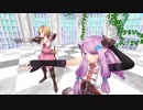 ナルメアお姉ちゃんとジータ団長が「おどりゃんせ」を踊ってくれたよ