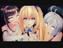 【MMD】Control【ミライアカリ、キズナアイ、シロ】【1080p 60fps】