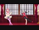 【アイドル部MMD】夜桜たまと北上双葉で「エンゼルフィッシュ」