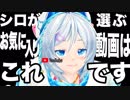 シロが選ぶ！お気に入り動画/サムネイル大賞を発表！