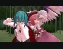 【東方ＭＭＤ】リグル＆ミスティア　de　ロキ(改変モデル1080P)