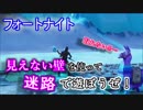 【フォートナイトバトルロイヤル】見えない壁を使って"迷路で遊ぼうぜ!"【Fortnite】