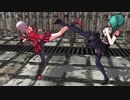 【アイドル部MMD】ばあちゃる学園必修科目「近接格闘術」
