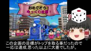 【ゆっくり実況】ぶっとび系カード強制使用の桃鉄16 part99・結果発表