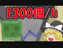 【ゆっくり実況】[#3]適当にマインクラフト　＠作業はカット！スライムトラップ