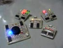 LED Techno Badges