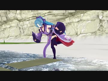 【アイドル部MMD】海を走るイオリン
