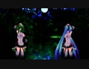 MMD  月陽-ツキアカリ- 初音ミク&GUMI