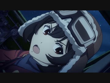 荒野のコトブキ飛行隊　第1話　「月夜の用心棒」