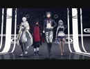 【mmd】忍者と剣とメイドと兵士のlala危