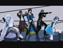 【MMD刀剣BASARA】Hysteric Bullet【1080p】