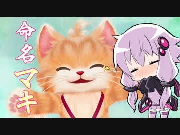 【VOICEROID実況】ゆかりさんが猫に「マキ」「イア」と名付けてキャッキャする【ネコ・トモ】