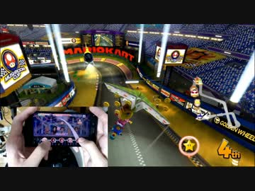 デレステしながらマリオカートした