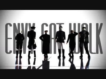 【APヘタリアMMD】エンヴィキャットウォーク【隊長ズ】