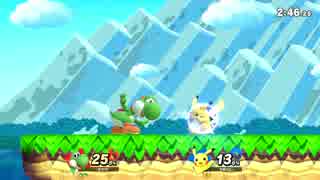 【ヨッシー強すぎwww】スマブラSP＃２