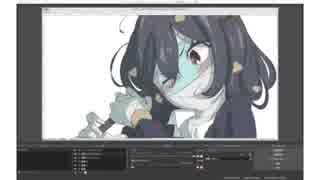 水野愛イラストメイキング動画