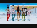 [MMD] Sentai Slender Legs - Bunnies and Сroupier