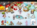 【FKG】　雪の温泉庭園