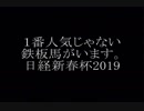 日経新春杯2019 予想　馬券プロへの道　鉄板馬が１頭