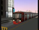 【A列車でいこう9】中洲の見える街　地下鉄石丸線　前面展望