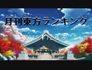 月刊東方ランキング2018年12月号