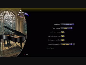 バッハ「カンツォーナ」BWV 588 前半部ピアノ演奏 4K ウルトラハイレゾ配信テスト