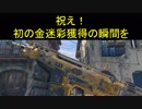 【BO4】遂にメイン武器で金迷彩GET！！　part16【ブサボでGO】