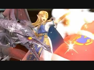【実況】スマブラSPでたわむれる スタイリッシュゼルダとぽんこつリドリー　Part8